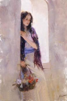 皮諾 丹尼爾 Pino Daeni painting